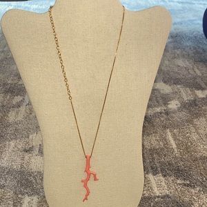 Soixante Neuf coral necklace.